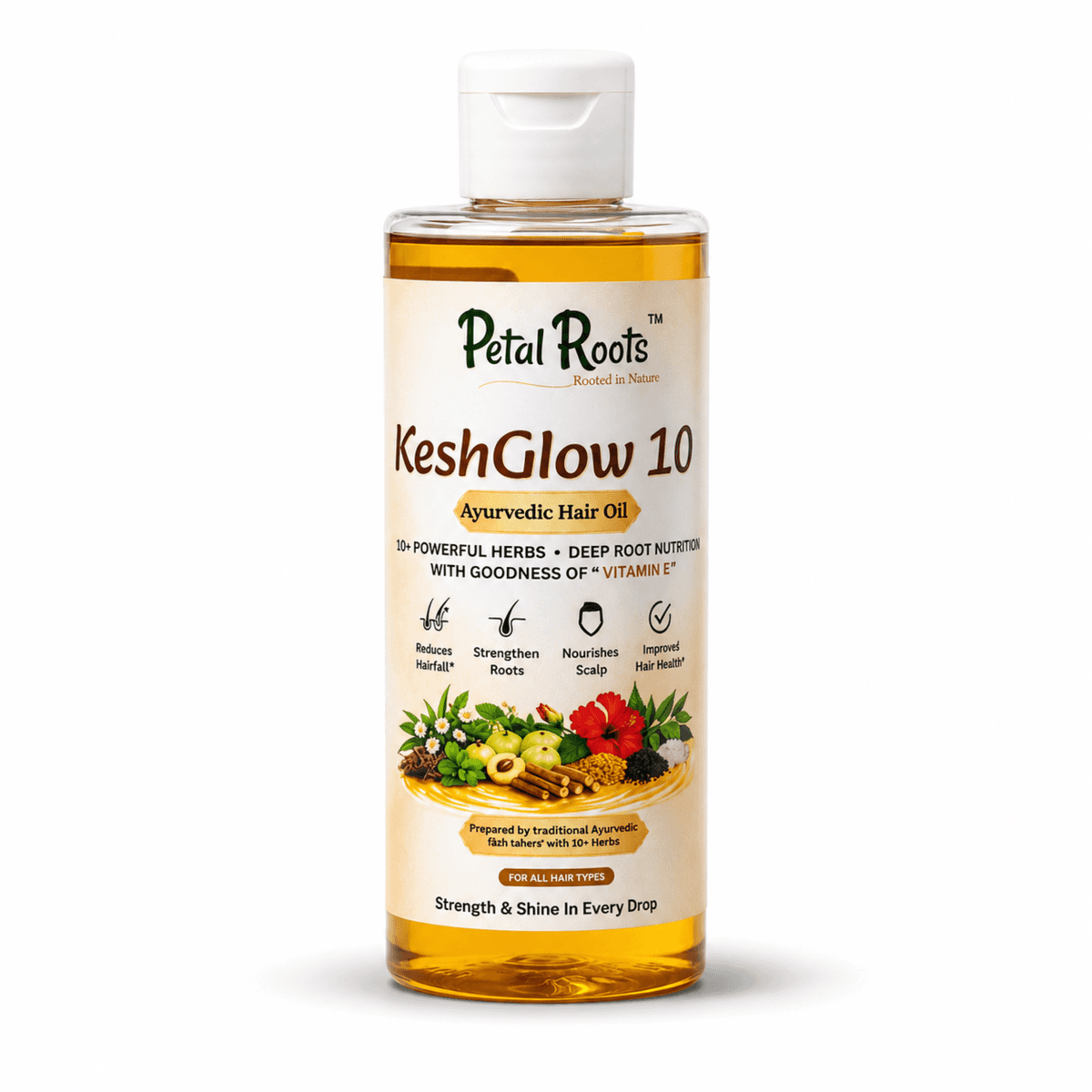 KeshGlow 10+ Ayurvedic Hair Oil
