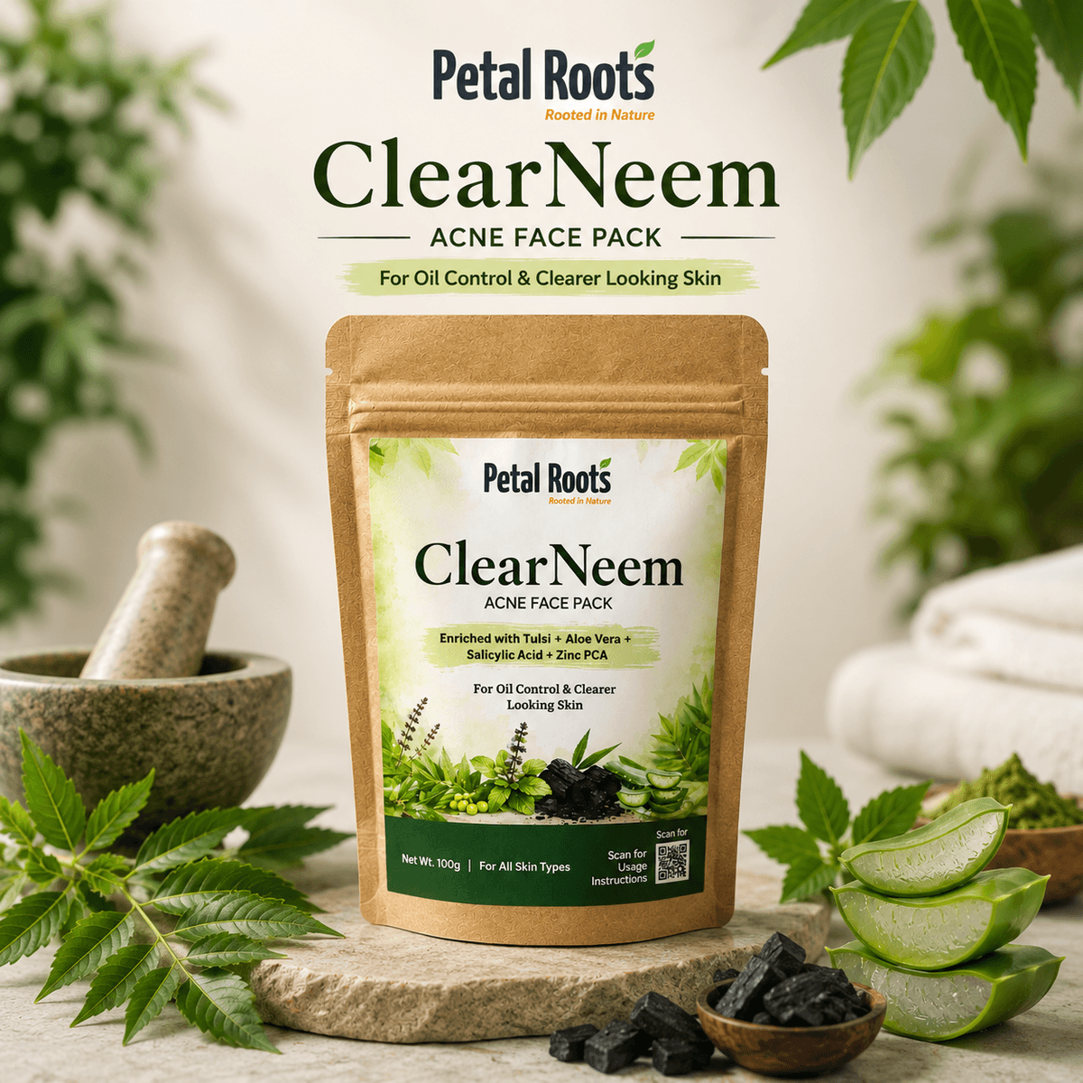 ClearNeem Acne Face Pack alternate view